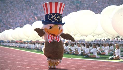 1984 olympic eagl3 mascot